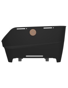 Fietsmand Basil Cento Neo WSL achter 46 x 23 x 14 cm - zwart 2