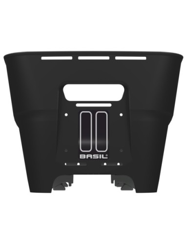 Fietsmand Basil Cento Neo WSL achter 46 x 23 x 14 cm - zwart
