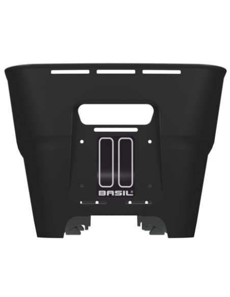 Fietsmand Basil Cento Neo WSL achter 46 x 23 x 14 cm - zwart