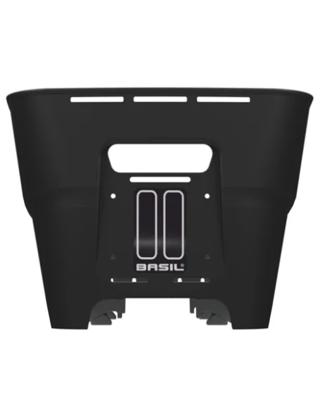 Fietsmand Basil Cento Neo WSL achter 46 x 23 x 14 cm - zwart
