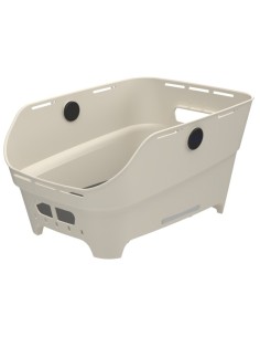 Fietsmand Basil Cento Neo WSL achter 46 x 23 x 14 cm - wit