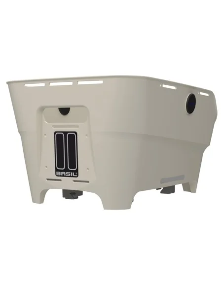 Fietsmand Basil Cento Neo WSL achter 46 x 23 x 14 cm - wit