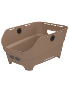 Fietsmand Basil Cento Neo WSL achter 46 x 23 x 14 cm - zand