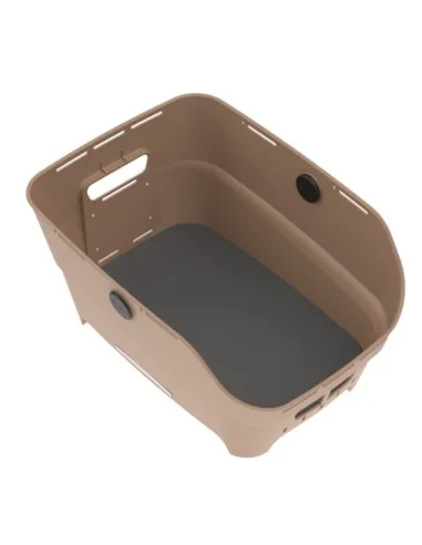 Fietsmand Basil Cento Neo WSL achter 46 x 23 x 14 cm - zand