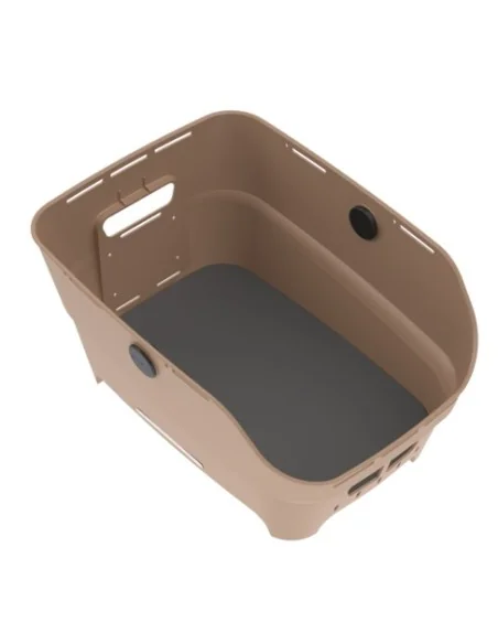 Fietsmand Basil Cento Neo WSL achter 46 x 23 x 14 cm - zand