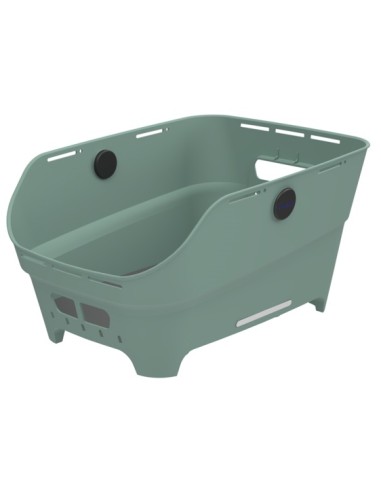 Fietsmand Basil Cento Neo WSL achter 46 x 23 x 14 cm - groen