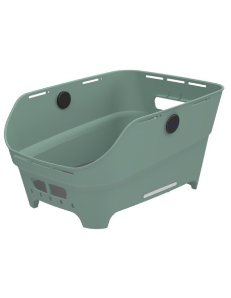Fietsmand Basil Cento Neo WSL achter 46 x 23 x 14 cm - groen