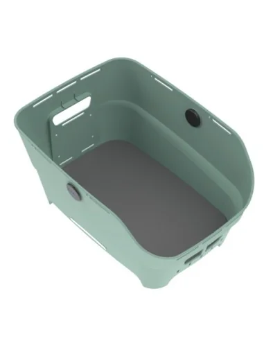 Fietsmand Basil Cento Neo WSL achter 46 x 23 x 14 cm - groen