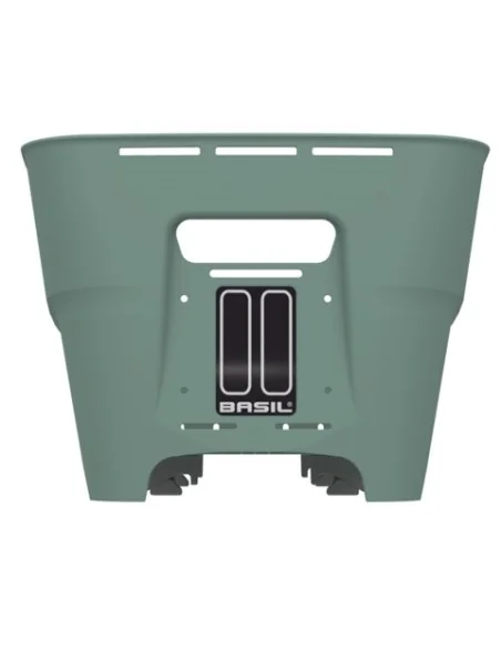 Fietsmand Basil Cento Neo WSL achter 46 x 23 x 14 cm - groen