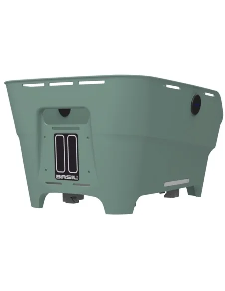 Fietsmand Basil Cento Neo WSL achter 46 x 23 x 14 cm - groen
