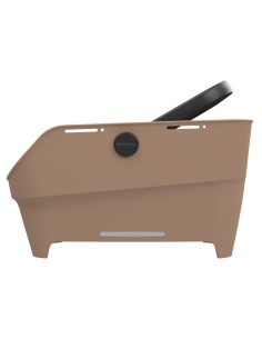 Fietsmand Basil Cento Neo achter 46 x 23 x 14 cm - zand 2