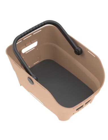 Fietsmand Basil Cento Neo achter 46 x 23 x 14 cm - zand