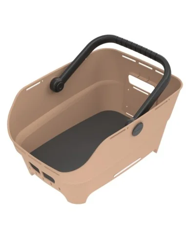 Fietsmand Basil Cento Neo achter 46 x 23 x 14 cm - zand