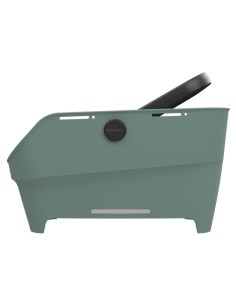 Fietsmand Basil Cento Neo achter 46 x 23 x 14 cm - groen 2