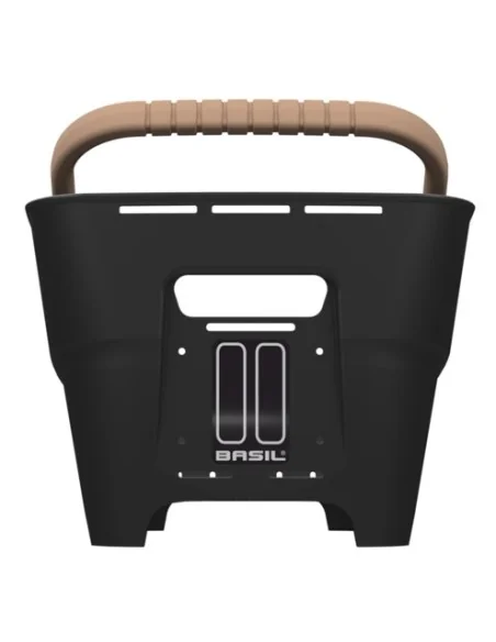 Fietsmand Basil Cento Neo MIK achter 46 x 23 x 14 cm - zwart