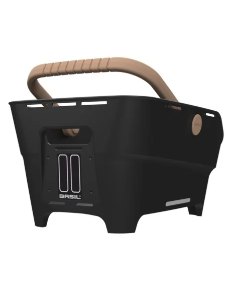 Fietsmand Basil Cento Neo MIK achter 46 x 23 x 14 cm - zwart