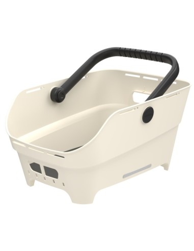 Fietsmand Basil Cento Neo MIK achter 46 x 23 x 14 cm - wit