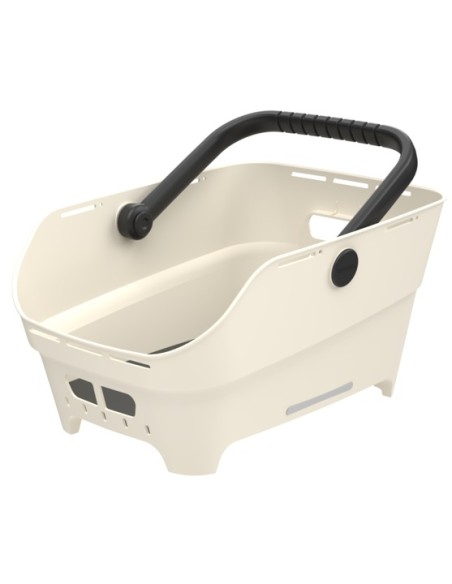Fietsmand Basil Cento Neo MIK achter 46 x 23 x 14 cm - wit