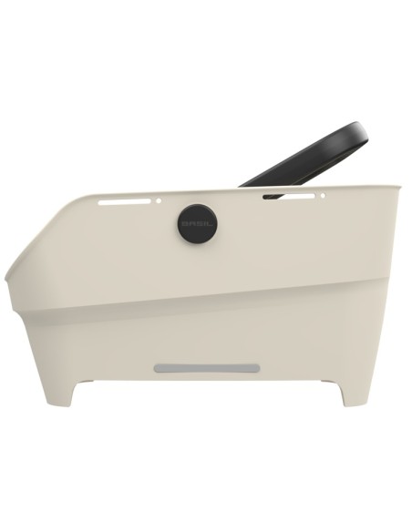 Fietsmand Basil Cento Neo MIK achter 46 x 23 x 14 cm - wit