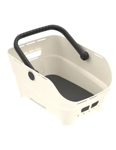 Fietsmand Basil Cento Neo MIK achter 46 x 23 x 14 cm - wit
