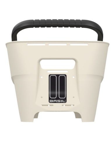 Fietsmand Basil Cento Neo MIK achter 46 x 23 x 14 cm - wit