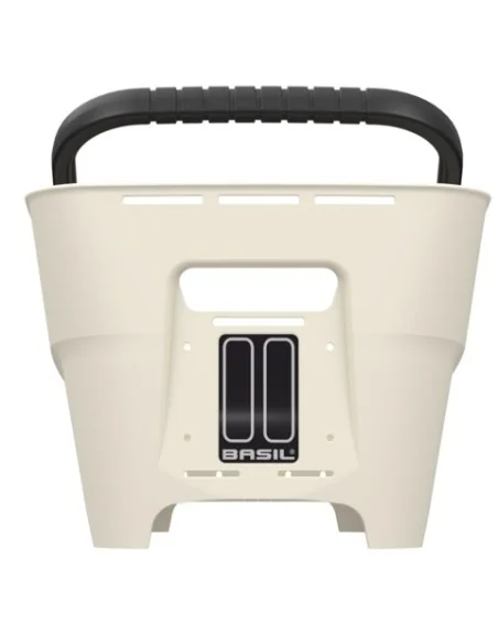 Fietsmand Basil Cento Neo MIK achter 46 x 23 x 14 cm - wit