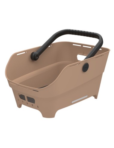 Fietsmand Basil Cento Neo MIK achter 46 x 23 x 14 cm - zand