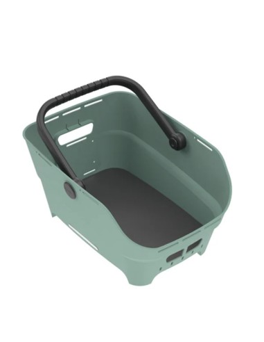 Fietsmand Basil Cento Neo MIK achter 46 x 23 x 14 cm - groen