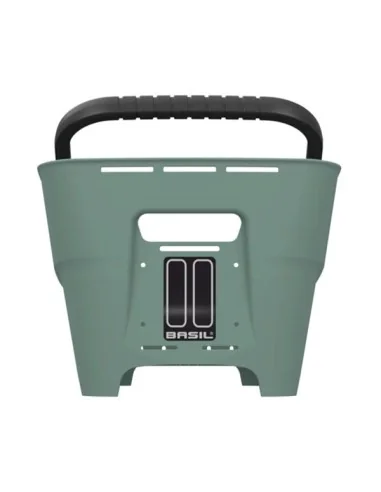 Fietsmand Basil Cento Neo MIK achter 46 x 23 x 14 cm - groen