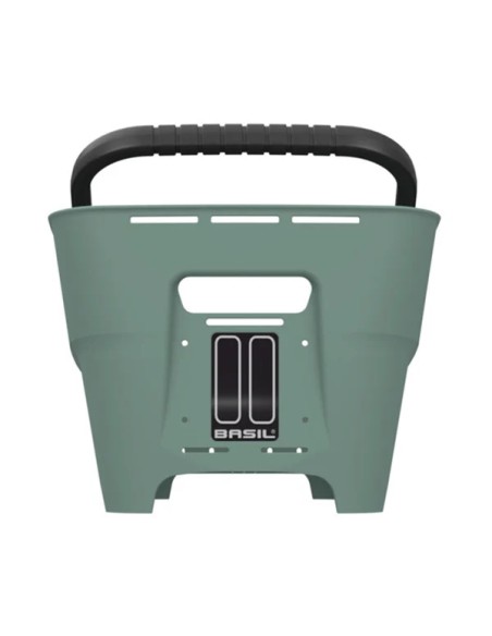 Fietsmand Basil Cento Neo MIK achter 46 x 23 x 14 cm - groen