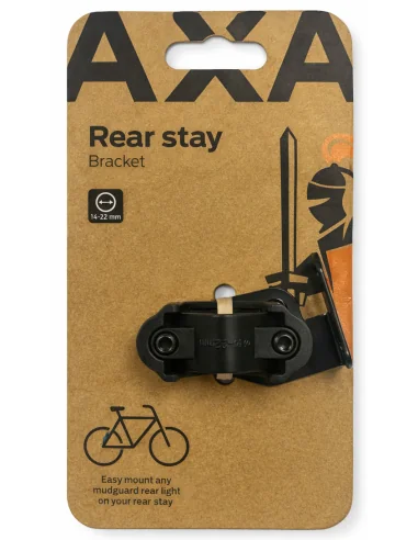 Achterlicht beugel Axa - zwart
