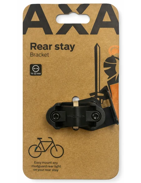 Achterlicht beugel Axa - zwart