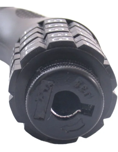 Kettingslot met code Edge Trace Code 90cm - zwart