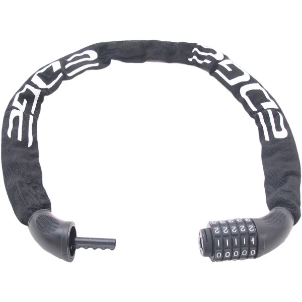 Kettingslot met code Edge Trace Code 90cm - zwart