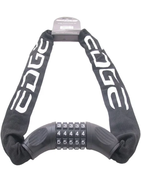 Kettingslot met code Edge Trace Code 90cm - zwart