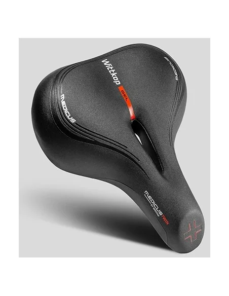 Fietszadel Wittkop Twin Medicus 3.0 City/Trekking - zwart