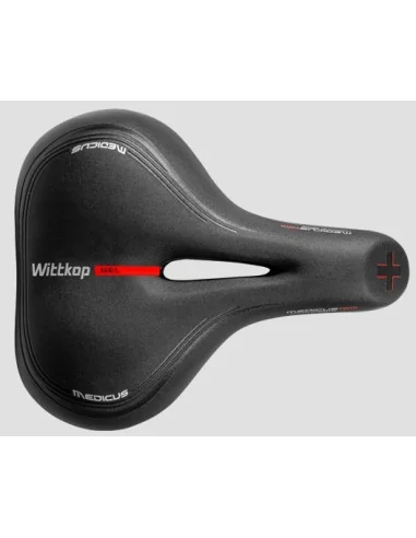 Fietszadel Wittkop Twin Medicus 3.0 City/Trekking - zwart
