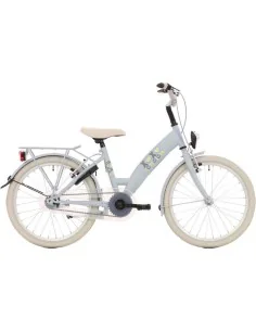 Kinderfiets Bikefun Lots of Love 20 inch met Remnaaf - Lichtblauw