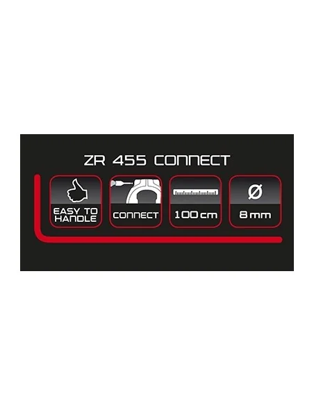 Insteekketting Trelock ZR455 Connect 100/8 - zwart