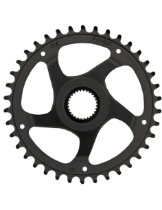 Kettingblad 38T KMC - geschikt voor Bosch generatie 4 - zwart