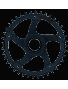 Kettingblad 40T KMC - geschikt voor Bosch generatie 4 - zwart