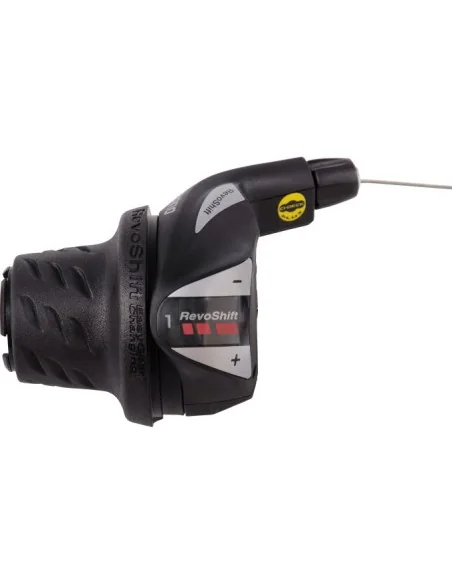 Draaiversteller SIS (links) 3 speed Shimano Tourney SL-RS36 - zwart/zilver