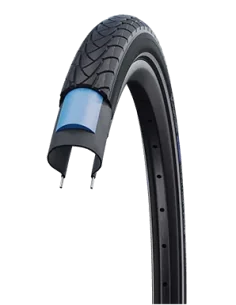 Buitenband Schwalbe Marathon Plus SmartGuard 16 x 1.35" / 35-349 - zwart met reflectie