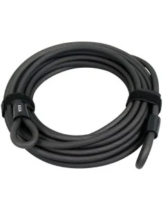 Slotkabel Axa Double Loop 1000/10 - zwart