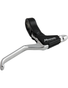 Remgreepset Miranda 3-Vinger Zwart/Mat-Zilver