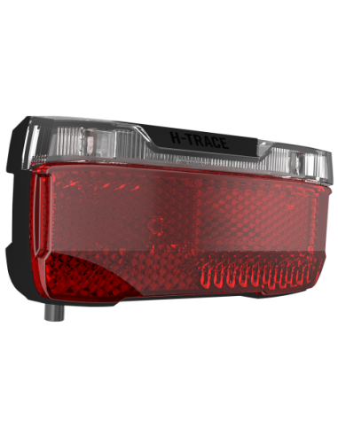 Dragerachterlicht Herrmans H-Trace batterij - 50mm bevestiging