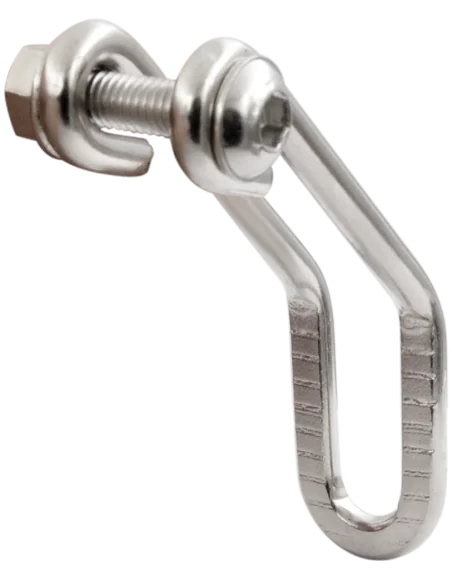 Lamphaak Edge City RVS op kroonbout