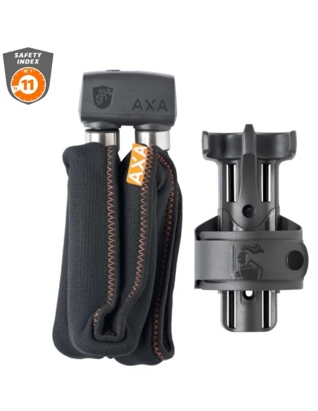 Vouwslot Axa Foldable 1000 105/10 - donkergrijs