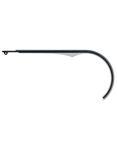 Kettingscherm Herrmans Slim 48T - zwart/transparant