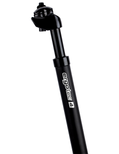 Zadelpen Ergotec verend SP-4.0 ø27.2 / 350 mm  - zwart